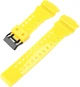 Ремешок для Casio G-Shock GA-100/110/120 Yellow-Glossy BK - изображение 2