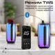 Портативна колонка Promate Lumitower 8W RGB Black (lumitower.black) - зображення 6