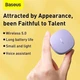 Беспроводные наушники TWS Baseus WM01 Purple, сенсорные, микрофон, Bluetooth 5.0, 5 часов автономн. работы, 300/40 мАч, 20 Гц-20 кГц, Type-C, фиолетовые - изображение 9