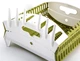 Сушарка для посуду Compact Dish Rack складна настільна із пластику - зображення 5