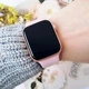 Смарт часы T500+ plus Smart Watch с сменным ремешком розовый - изображение 3