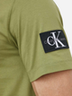 Koszulka męska bawełniana Calvin Klein Jeans J30J323484-L9N 3XL Khaki (8720109345575) - obraz 4