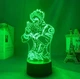 Акриловый 3D стветильник - ночник Аниме Магическая битва Рёмен Сукуна (в теле Итадори Юдзи) 16 цветов + пульт тип 3 - изображение 6
