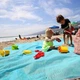 Анти-песок пляжная чудо-подстилка Originalsize Sand-Free Mat 200*150 на пляж - изображение 3