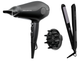 Фен Rowenta Ultra Silence CV6430F0 + Выпрямитель для волос Rowenta Optiliss + SF3320F0 (комплект) - изображение 1
