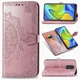 Чехол Vintage для Xiaomi Redmi Note 9 книжка кожа PU розовый - изображение 1