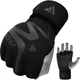Перчатки неопреновые RDX T15 Noir Inner Matte S Black (GGN-T15MB-S) - изображение 1