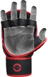Перчатки для ММА RDX F6 KARA Matte Plus S/M капа в комплекте Red (GSR-F6MR-S/M+) - изображение 4