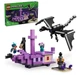 Конструктор LEGO Minecraft Дракон Кресу и корабль Кресу 657 деталей (21264) - изображение 7