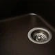 Гранітна мийка для кухні Platinum 7950 Equatoria матова прямокутна, 2 чаши, темна скеля - зображення 4