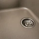 Гранитная мойка для кухни Platinum 7950 Equatoria матовая прямоугольная, 2 чаши, титан - изображение 4