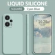 Силиконовый чехол Soft Touch для Xiaomi Poco F5 Мятный - изображение 2