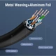 Интернет кабель Vention Cat7 SFTP Ethernet сетевой шнур патч-корд 10 Гбит/с 5 м Black (ICDBJ) - изображение 4