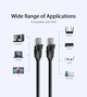 Интернет кабель Vention Cat.6 UTP Ethernet сетевой шнур патч-корд 1000 Мбит/с 250 МГц 15 м Black (IBEBN) - изображение 4