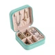Шкатулка Casegrace SP-01212 Turquoise 10*10*5 см для украшений и ювелирных изделий портативная - изображение 1