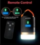 Акумуляторний кемпінговий світильник лампа YD-29 c Power Bank Повербанк зарядним - зображення 4