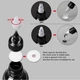 Краска черная Tattoo Ink Stigma Dark Black для тату мастера 120 ml - изображение 3