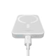 Павербанк BASEUS Magnetic Mini Air Fast Charge 6000mAh 20W с беспроводной зарядкой Qi 15W White (P10059002223-00) - изображение 2