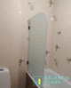 Шторка на ванну Atlantis Glass LIVE 500х1400 мм Прозора Універсальна - зображення 3