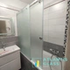 Шторка на ванну Atlantis Glass BRIGHTON 2000х1500 мм Прозора Універсальна - зображення 5