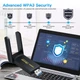 Сетевая карта USB Fenvi FU-AX1800 (RTL8832AU), USB 3.0, WiFi 6 Two Band 5Ghz-1200Mbps; 2.4Ghz-574Mbps (1800Mbps), 2*2dBi антенны - изображение 3