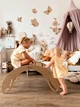 Дитяче ліжечко-качалка Smile Natural Wood. Luna Toys - зображення 3