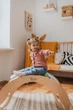 Дитяче ліжечко-качалка Smile Rainbow. Luna Toys - зображення 4