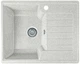 Гранітна кухонна мийка Everest 12R 610х500x200мм Тера + сифон - зображення 2