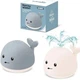 Детская игрушка в ванную для малышей "Кит фонтан" Mini Whale Fountain 10 х 9 см (107А) - изображение 4