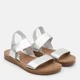 Женские сандалии Violeta Only One 8-301 36 Серебристые (ROZ6501035252) - изображение 3
