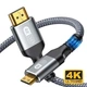 Кабель NIERBO 4K ULTRAHD mini-HDMI і HDMI M/M з двонаправленою передачею, 2 м, сірий (84251932) - зображення 1