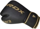 Боксерские перчатки RDX F6 Kara 12 унций + Капа Matte Golden (BGR-F6MGL-12OZ) - изображение 6