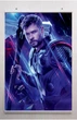 Постер BEGEMOT Мстители Супергерои MARVEL Тор Thor 40x61 см (1120979) - изображение 2