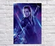 Постер BEGEMOT Мстители Супергерои MARVEL Наталья Романов Черная вдова 40x61 см (1120973) - изображение 1