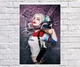 Постер BEGEMOT Супергерои DC Харли Квинн Harley Quinn Отряд самоубийц 40x61 см (1121185) - изображение 1