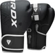 Боксерские перчатки RDX F6 Kara 12 унций + Капа Matte White (BGR-F6MW-12OZ) - изображение 2