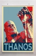 Постер плакат BEGEMOT Поп-Арт Суперзлодеи MARVEL Танос титан Thanos 40x61 см (1121238) - изображение 2