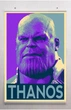Постер плакат BEGEMOT Поп-Арт Суперзлодеи MARVEL Танос титан Thanos 40x61 см (1121239) - изображение 2