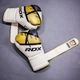 Боксерские перчатки RDX F7 Ego 16 унций + Капа Golden (BGR-F7GL-16oz) - изображение 9