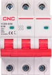 Модульний автоматичний вимикач CNC Electric YCB9-80M 3P C16 6ka (NV821525) - зображення 1