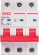 Модульний автоматичний вимикач CNC Electric YCB9-80M 3P C20 6ka (NV821532) - зображення 1