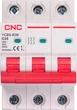 Модульний автоматичний вимикач CNC Electric YCB9-80M 3P C25 6ka (NV821549) - зображення 1