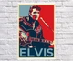 Постер плакат BEGEMOT Поп-Арт Элвис Пресли Elvis Aaron Presley 40x61 см (1121277) - изображение 1