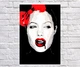 Постер-плакат BEGEMOT Стріт-Арт Анджеліна Джолі Angelina Jolie 40x61 см (1121357) - зображення 1