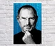 Постер плакат BEGEMOT Поп-Арт Стив Джобс Steve Jobs 40x61 см (1121253) - изображение 1