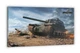 Картина на холсте BEGEMOT WOT Танк Type 5 Heavy World of Tanks Галерейная натяжка 35х40 см (1110215) - изображение 1