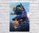 Постер плакат BEGEMOT Черепашки-ниндзя Teenage Mutant Ninja Turtles 40x61 см (1121681) - изображение 1