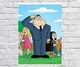 Постер плакат BEGEMOT Мультфильм Американский папаша American Dad 61х90 см (1121510-1) - изображение 1