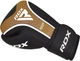 Боксерские перчатки RDX Aura Plus T-17 14 унций + Капа Black Golden (BGR-T17BGL-14OZ+) - изображение 4