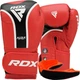 Боксерские перчатки RDX Aura Plus T-17 12 унций + Капа Red/Black (BGR-T17RB-12OZ+) - изображение 1